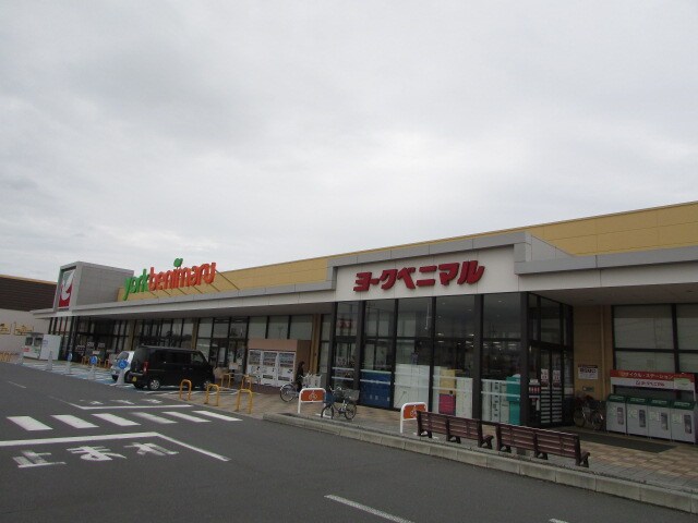 ﾖｰｸﾍﾞﾆﾏﾙ筑西横島店(スーパー)まで834m ブルーローズＡ