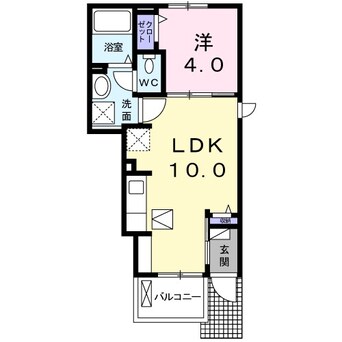 間取図 カーサグランデ八丁台