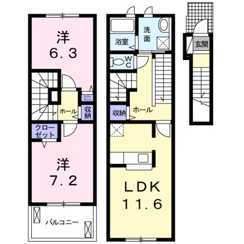 間取図 アルタイルI