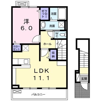 間取図 フォレストＨＩＲＯ