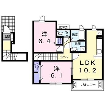 間取図 アヴィニールＢ