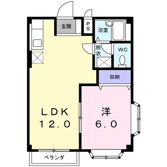 間取図 メゾンジョリスＡ棟