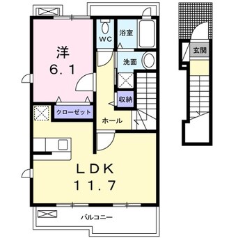 間取図 アルワクトＡ