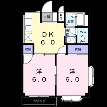 間取図 アーバンサクライＢ棟