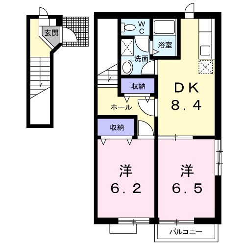 間取り図 セトル白銀