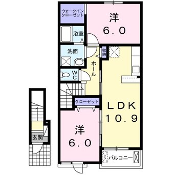 間取図 ノースフロンティアＣ