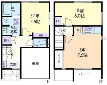 間取図 Altair　VII （アルタイル　セブン）