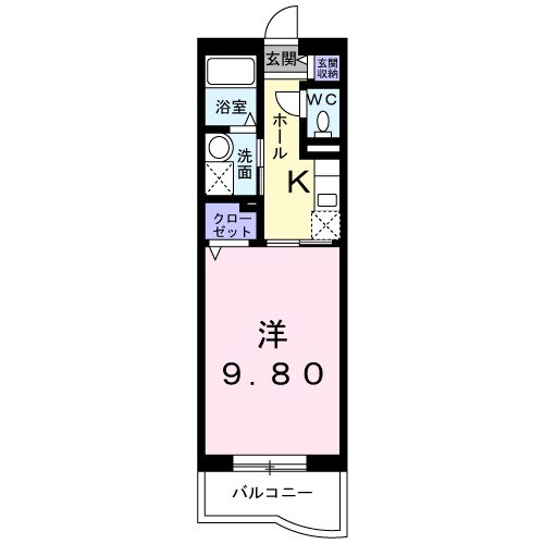 間取り図 プロムナード　ベル