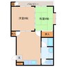 メゾン柿ノ木 2DKの間取り