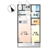 グレイスコート 1LDKの間取り