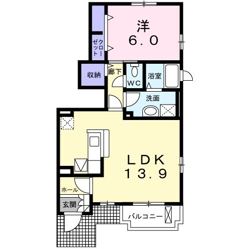 間取り図 プリマヴェーラＡ