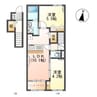 （仮）間々田新築アパート 2LDKの間取り