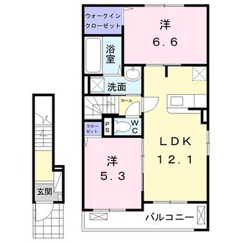 間取図 ラ・フランセ２２