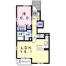 モダンパレス 1LDKの間取り