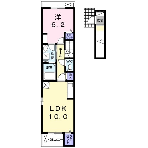 間取り図 フレスクーラ下館