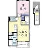 Ｃａｓａ　Ｆｅｒｉｏ 1LDKの間取り