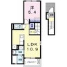 Ｃａｓａ　Ｆｅｒｉｏ 1LDKの間取り