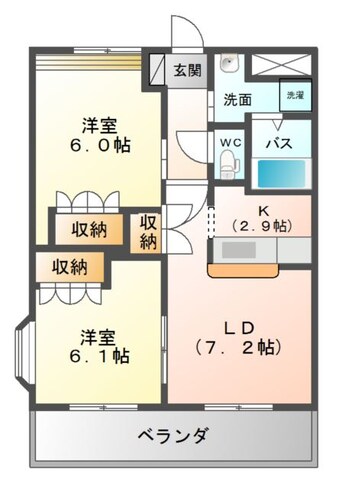 間取図 グランピア