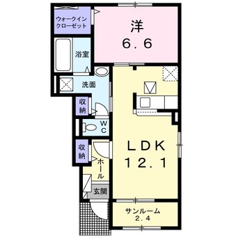 間取図 Ｙ－フォレストI