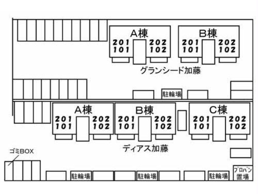  グランシード加藤　Ｂ棟