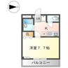 ディアドリーム 1Kの間取り