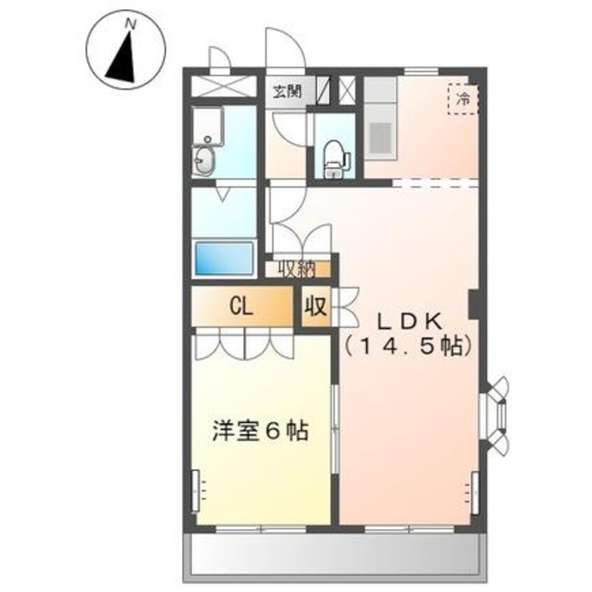 間取図 マジョリティー・タウン