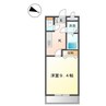 Ｆ’Ｓ　ＣＯＵＲＴ 1Kの間取り