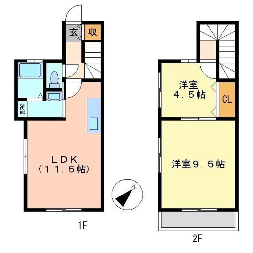 間取図 八朔ハウス