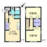 八朔ハウス 2LDKの間取り