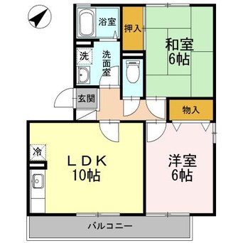 間取図 サンハイツⅡ番館