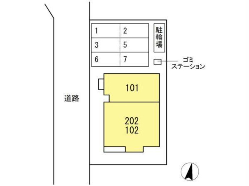 配置図 ソフィア（伊勢丘）