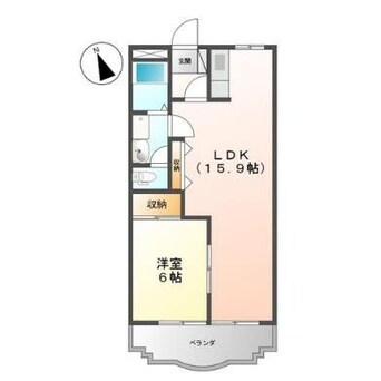 間取図 ガーデンハイム弐番館