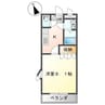 ソレイユ曙 1Kの間取り
