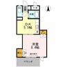 みよしのハイツ 1DKの間取り