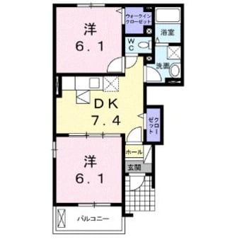 間取図 アルデーアＡ