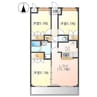 カサルビア 3LDKの間取り