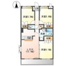 カサルビア 3LDKの間取り