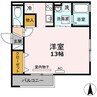 レセンテ手城 1Rの間取り