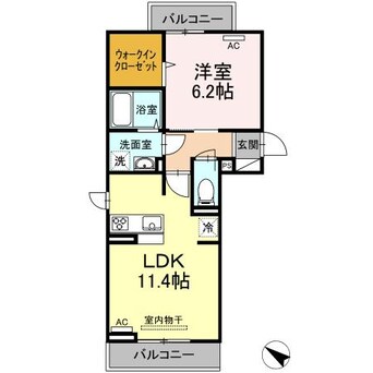 間取図 ラ・カーサ・フェリーチェ