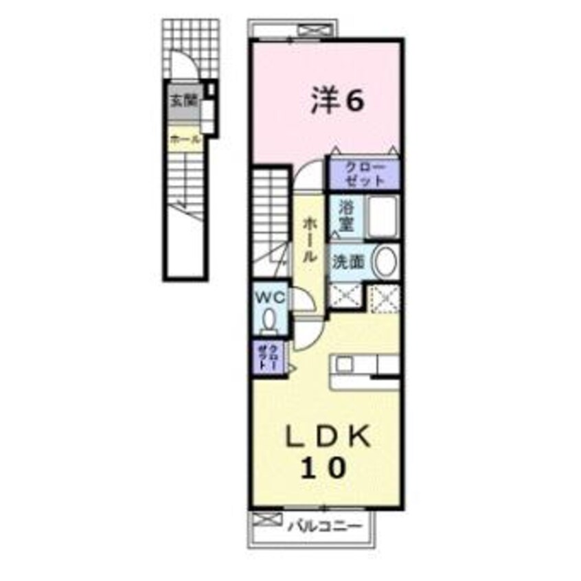 間取図 メゾン・アミスタ