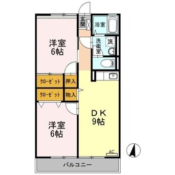 間取図 サンヴェール　Ｂ棟