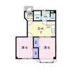 ラ・ファミリア 2DKの間取り