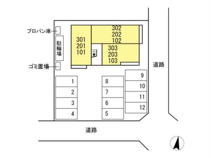 配置図 アーク南蔵王