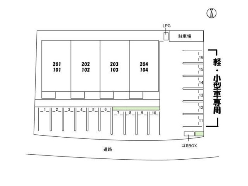 配置図 シャーメゾン　ソレイユ