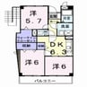 エスポアールアケボノ 3DKの間取り
