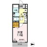 福塩線/道上駅 徒歩17分 1階 築4年 1Kの間取り