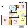 ボヌール千田　Ａ棟 3LDKの間取り