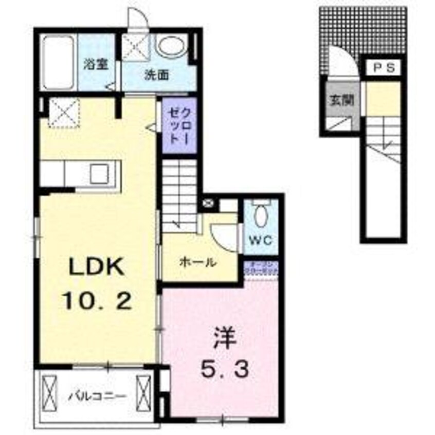 間取図 エスプランドル