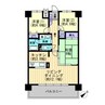 アイムス福山壱番館 3LDKの間取り