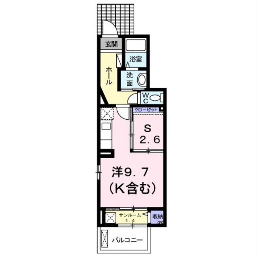 間取図 トワーニ